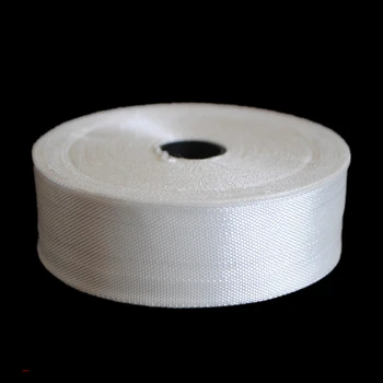 

1 Roll White Fiberglass Cloth Tape E-Glass Wide Fiber Plain Weave insulation heat resistant high temperature