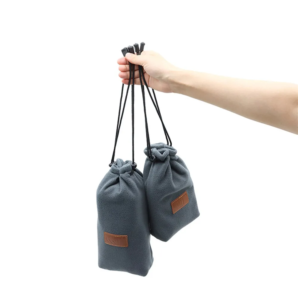 Borsa Universale Con Coulisse In Flanella 12*5*21.5Cm/ 12*7*27Cm Borsa Anti Goccia Per Dji Mavic 3 Cine Drone/ Controller