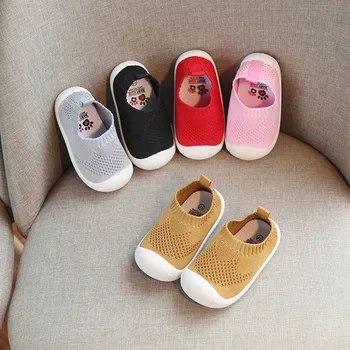 

Shoes For Children Baby Kids Toddler Infant Kids Baby Girls Boys Candy Color Mesh Sport Running Casual Stretch Cloth Shoes