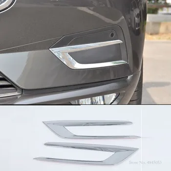 

For Volvo XC60 XC 60 2018 2019 ABS Chrome Front Foglight Cover Trims Chrome Decoration Head Fog Lamp Bezel Protector Accessories