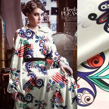 118 см атласная шелковая ткань с принтом МЕТР 19 мм мягкий шелк стрейч атласная ткань спандекс шелковая ткань для платья оптом ткань