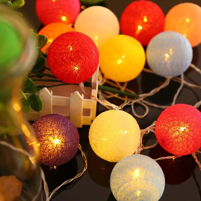 

Aladin Gorgeous 4.5M 35LED Cotton Ball String Light Xmas Christmas Wedding