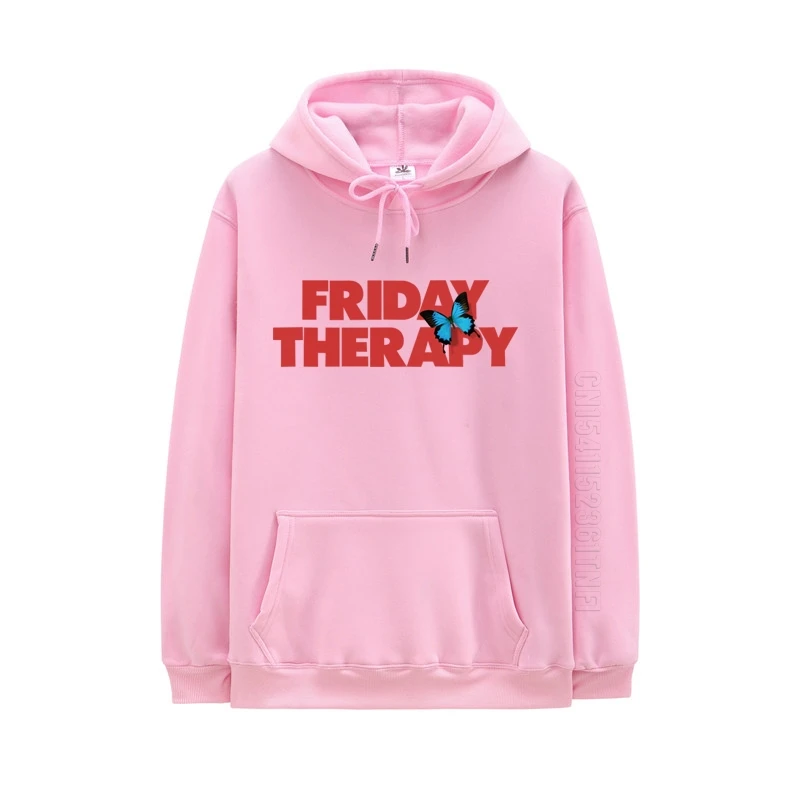 

FRIDAY THERAPY Hoodie Men Women High Quality Hooded Tops Long Sleeves Streetwear Brockhampton Hip Hop Hoodies Sweatshirt Hoody