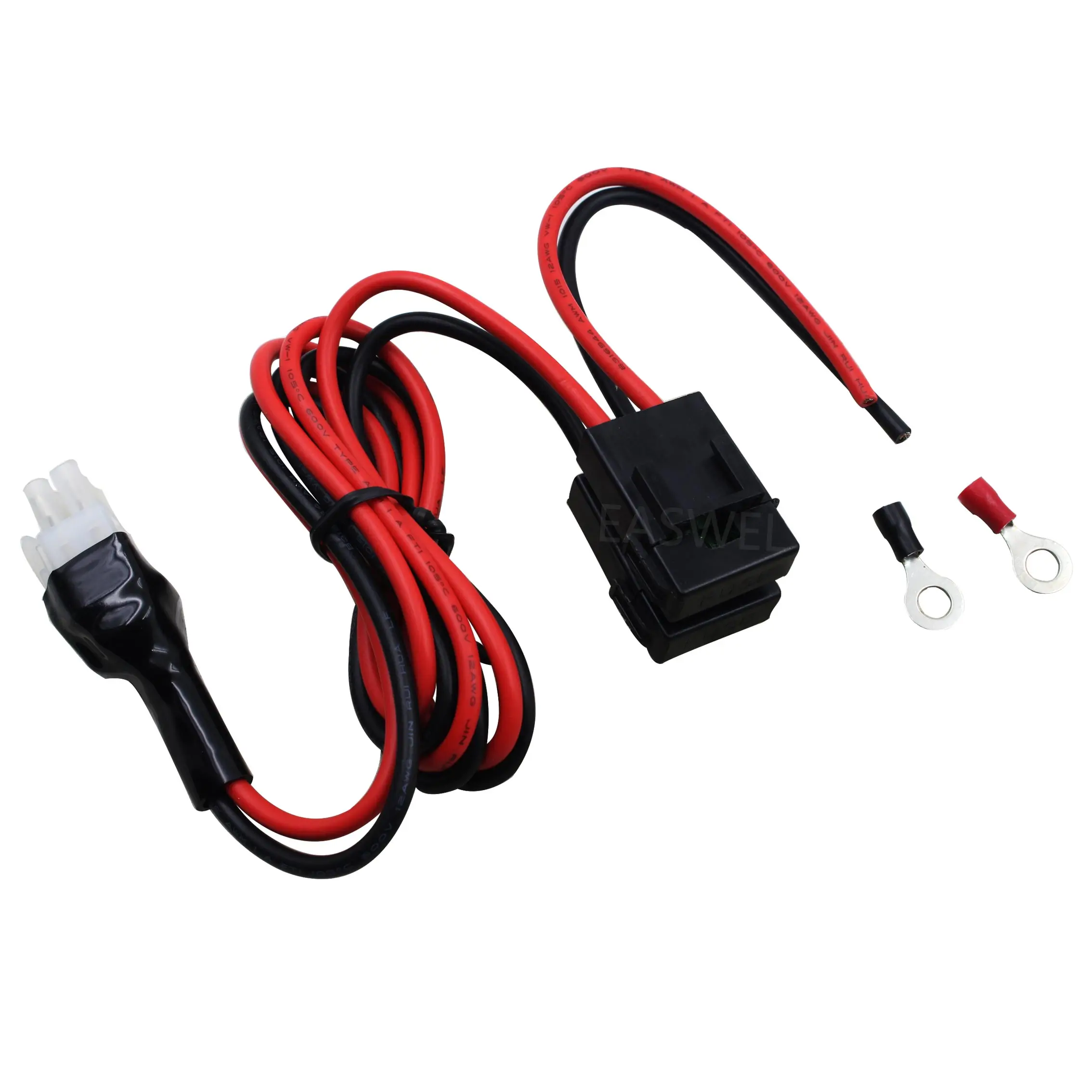 6-контактный переходник с внутренней 12AWG DC Мощность Шнур кабель для Icom IC-706 IC-718 IC-746 IC-745 IC-756