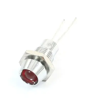 

DC1.8V 0.2A 5mm Power Illuminated Red LED Signal Indicator Pilot