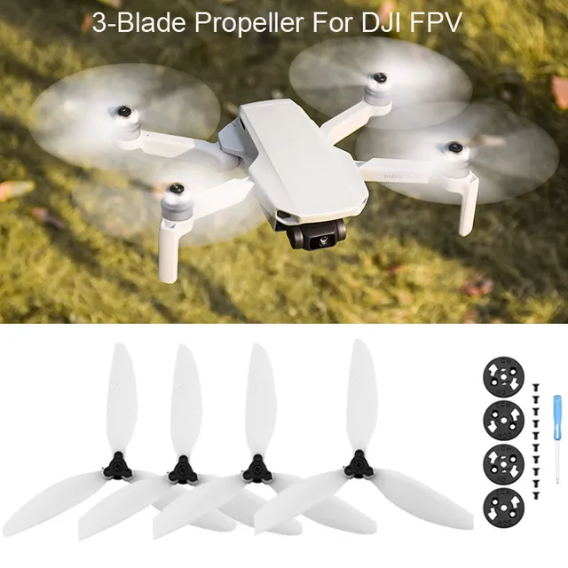 Three-blade Propeller For Dji Mavic 