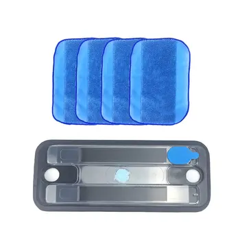 

4Pcs/Lot Water Wick Cap Kitx 1 Pcs Pro-Clean Reservoir Pad For Irobot Braava 380 380T 320 Mint 4200 4205 5200C