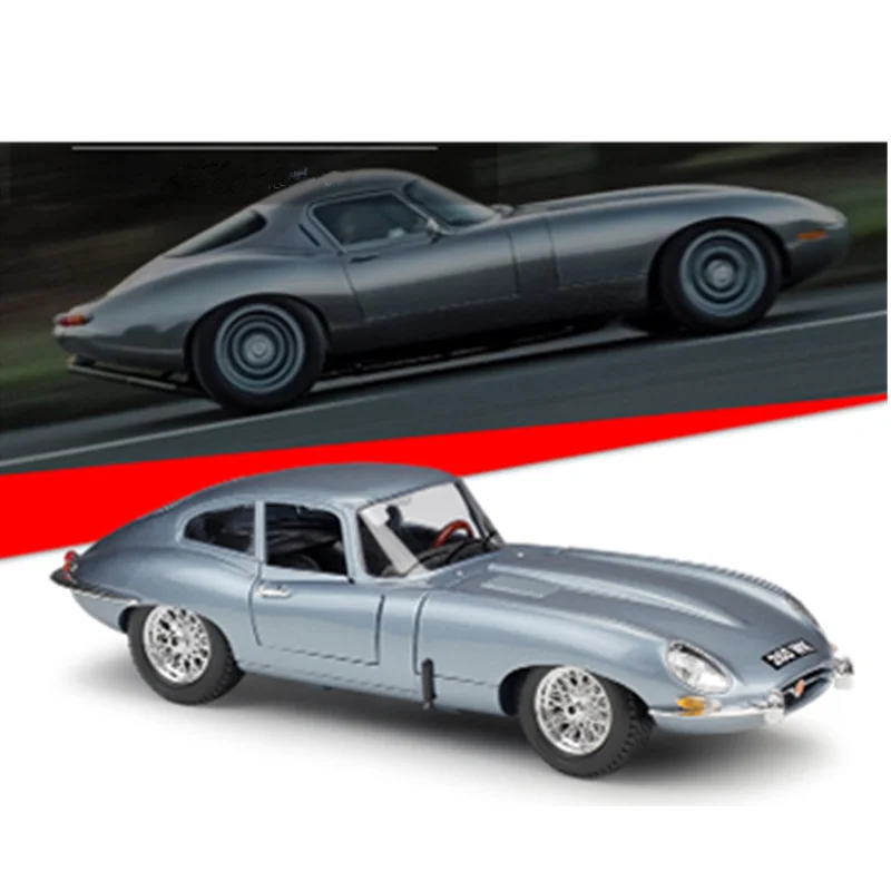 Коллекция 1:18 весы 26 см e-тип купе модель спортивного автомобиля литье под давлением сплав классический античный дисплей автомобиля для детей и взрослых