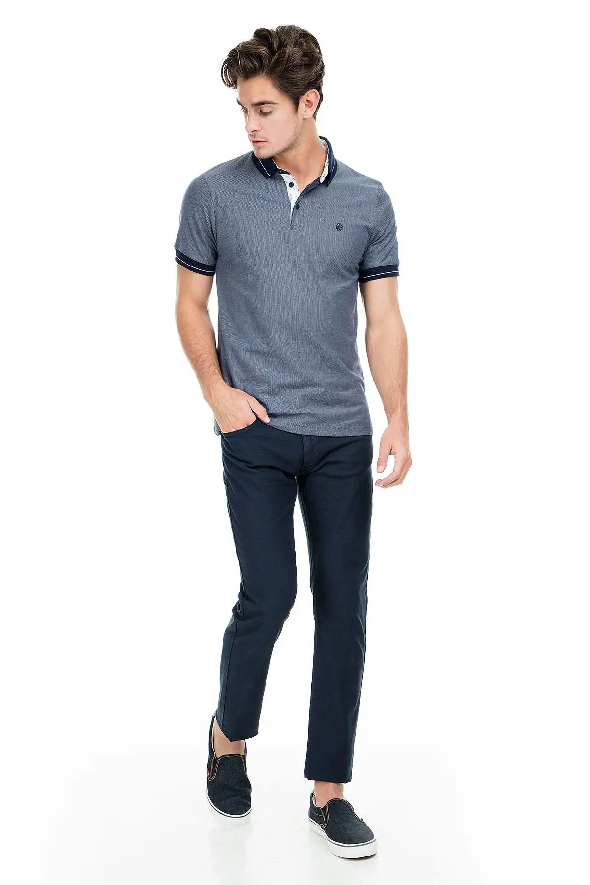 

POLO CLUB BURATTI JEANS MEN 'S COTTON PANTS NOKTALI