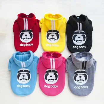 

10PC/Lot Small Dog Clothes Winter Dog Hoodies Coats Chihuahua Dog Sweaters Pet Clothes