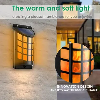 

Light Bulbs Waterproof 66 LED Flame Effect Lamp Decoration Light-Controlled Home Fashion Fire Light Outdoor Creative