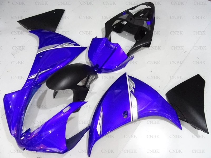 Обтекатели для YZF R1 2012 YZF1000 Пластиковые обтекатели 2013 YAMAHA YZFR1 - 2014 синие Черные |