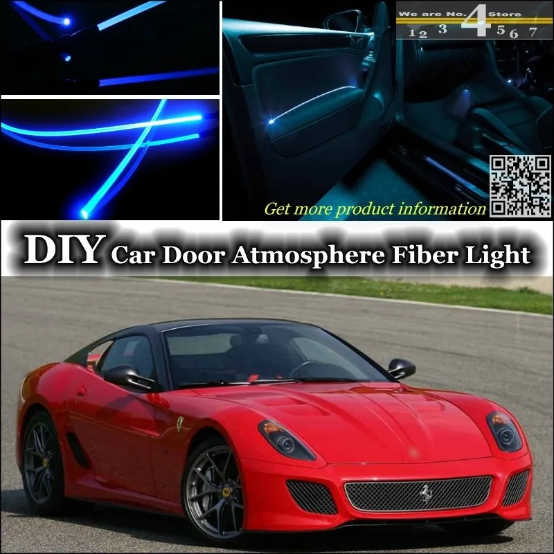 Car Inside Atmosphere Light Of Ferrari 599 GTB Fiorano
