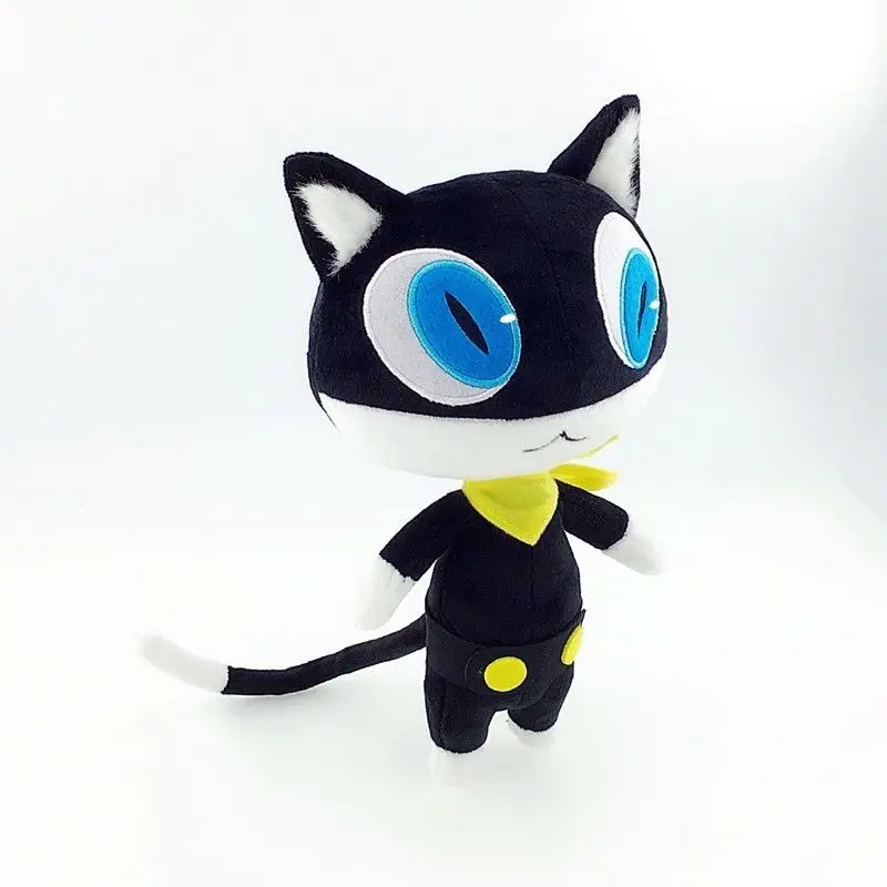 30 см мягкая кукла аниме Persona 5 P5 Morgana плюшевая кукла черный котенок косплей кошка подушка игрушка рождественские подарки коллектор Горячая