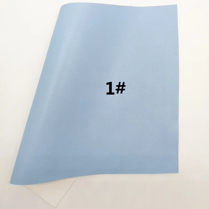 Синий толстый Блестящий холщовый лист, " x 11" блестящий лист, в горошек клетчатый лист из искусственной кожи, бант для волос и серьги ткань XM010 - Цвет: 1
