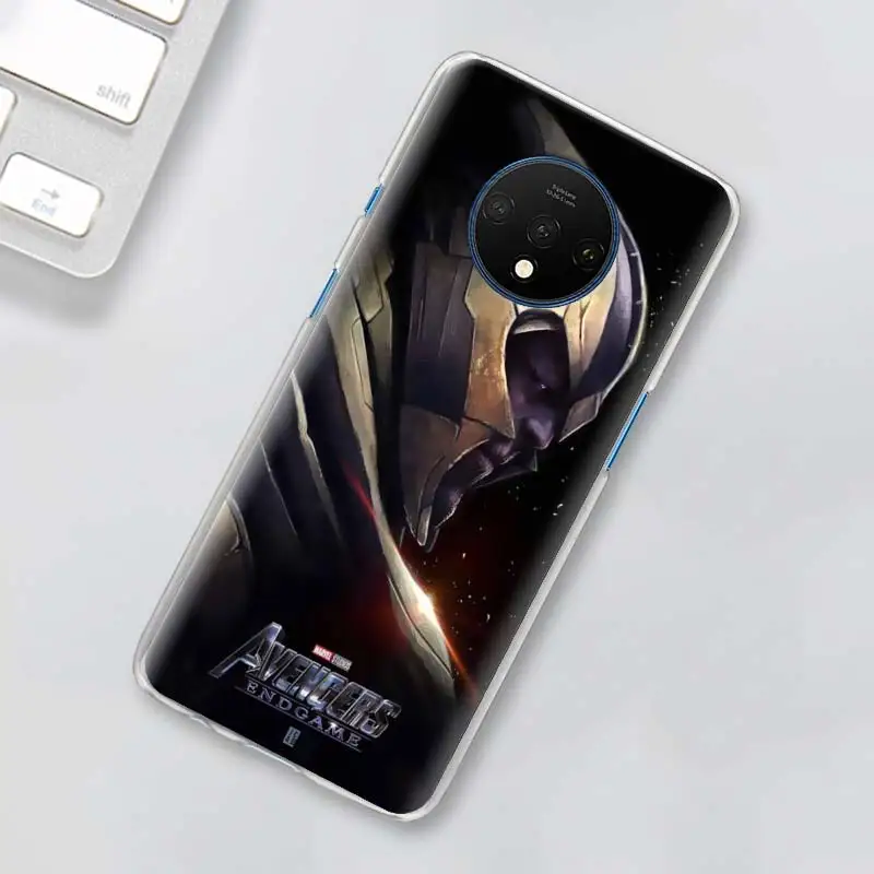 Marvel Дэдпул Железный человек Мстители телефонные чехлы для Oneplus 7 7T Pro 7 Pro 5G 6 6T жесткий чехол