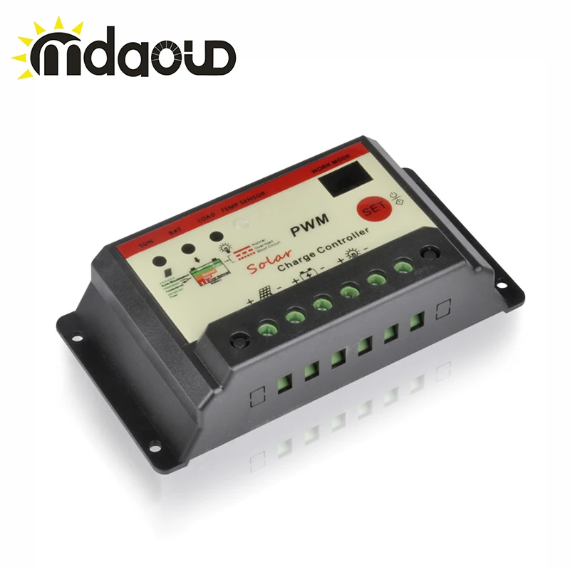 

5A 10A 12V/24V PWM Solar Charge Controller