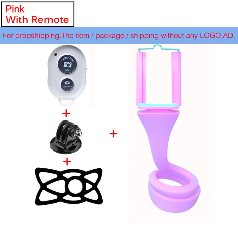 Monkeystick гибкая палка для селфи monkey stick Pod штатив монопод беспроводной держатель c Bluetooth для GoPro камеры телефона велосипеда - Цвет: dropshipping no logo