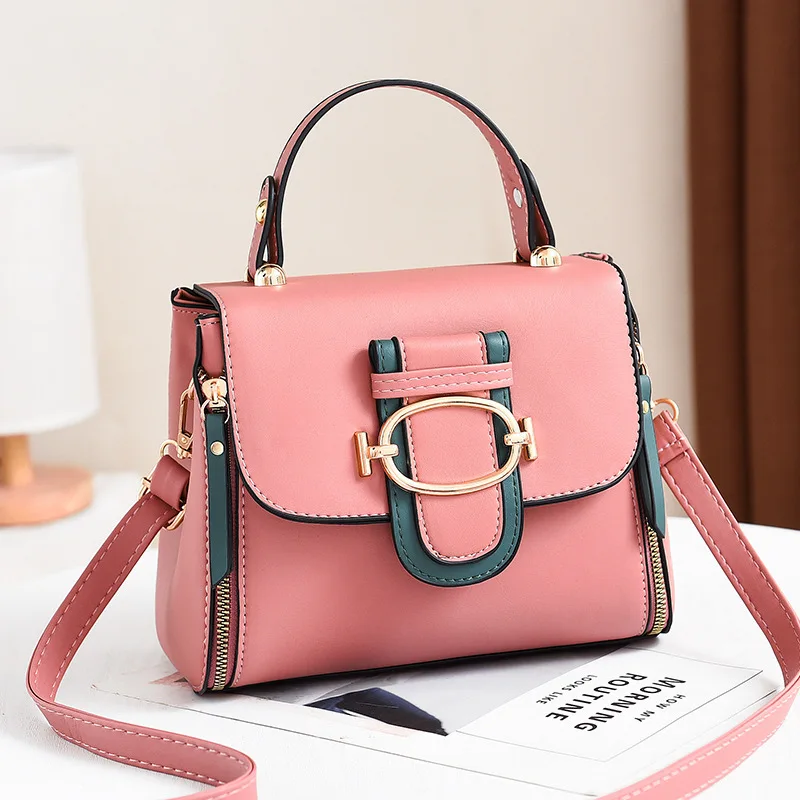 

Small Bag WOMEN'S Bag New Style Handbag 2020 Versatile INS Shoulder Bag Fashion Fashion Square Sling Bag Western Style Shoulder