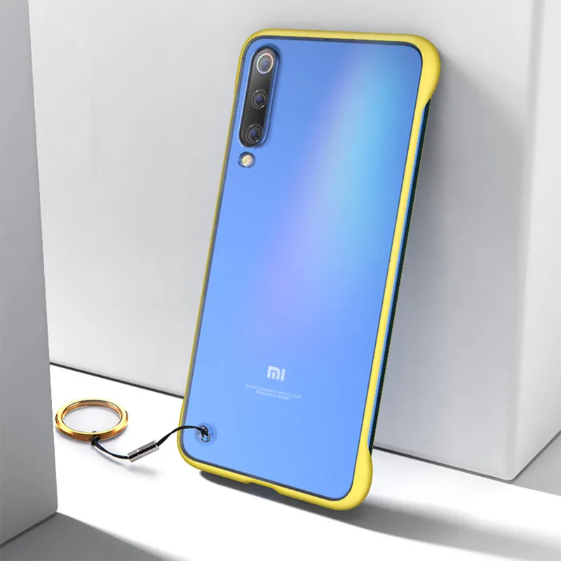 Для Xiao mi Red mi K20 Pro Red mi Note 7 7A чехол Бескаркасный прозрачный металлический кольцевой противоударный чехол для Xiao mi CC9 mi 9 9T Pro чехлы