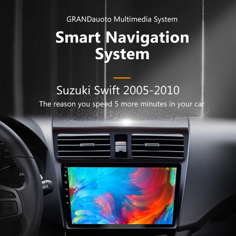 GRAND Android Radio For Suzuki Swift 2005 2006 - 2010 Car Multimedia Video Player GPS Navigation RDS DSP Carplay 4G SIM 2 Din