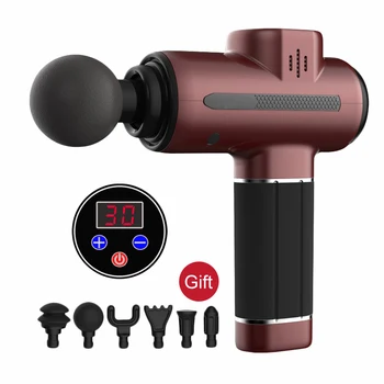 

ZOECHIC Mini Fascia gun Muscle relaxation Electric massager gun Vibration meter Massager for neck back Waist legs body massagers