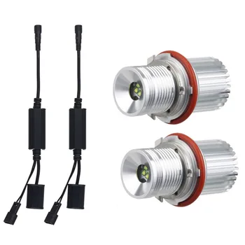 

2Pcs LED Angel Eyes Marker Lights Bulbs For E39 Universal Fog Lights