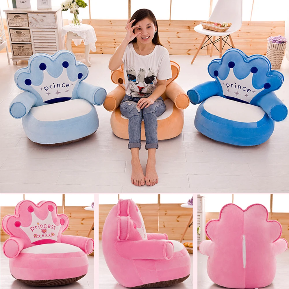 Focusnorm Kids Baby Support Seat Sit Up Soft Chair Cushion Sofa Plush Pillow Feeding Cover Baby Seats Sofa Aliexpress