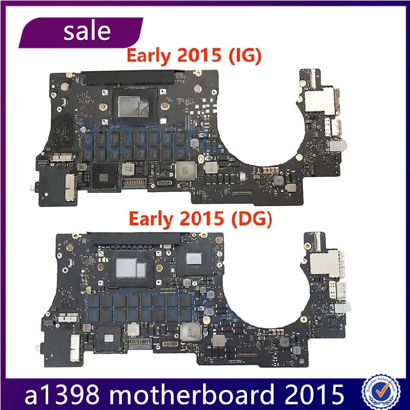 Оригинальная материнская плата A1398 820-00138-A 820-00163-A 820-00426-A для Macbook Pro Retina 15 дюймов Mid