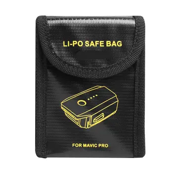 

For Dji MAVIC Air 2 Explosion Proof Battery Case Safe Storage Bag Fireproof Protective Case Radiation Protection