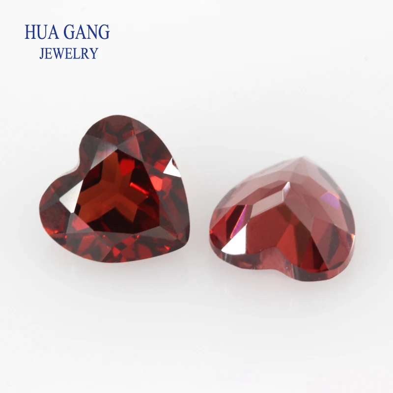 Heart Shape Garnet Loose Stone,natural Red Loose Gemstone,for Jewelry  Making 