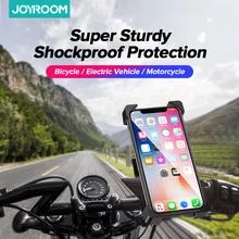 Anti-Shake Bike Phone Holder Stable Bicycle Motorcycle Phone Mount Mountain Bike Handlebar Support Devices 4-6.8 inch Smartphone