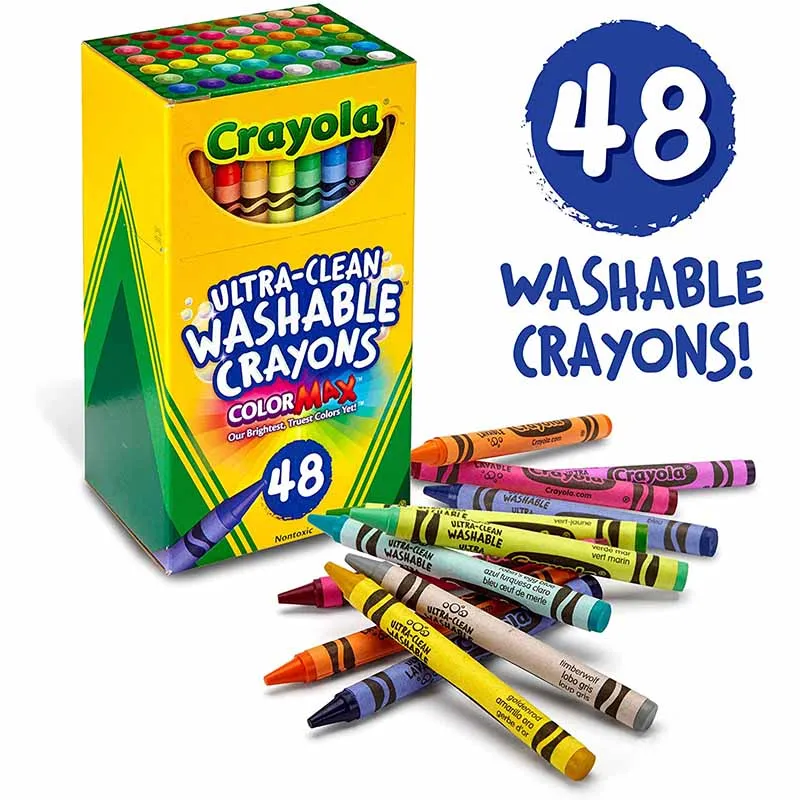 Crayola моющиеся ультрачистые мелки разных цветов для детей набор мелков | Drawing Toys -1005003593778593