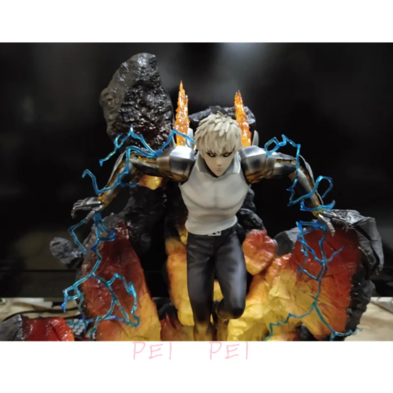 1/6 Аниме ONE PUNCH-MAN Genos полноразмерный портрет GK Смола ограниченная Статуя Фигурка Коллекционная модель игрушки p1762