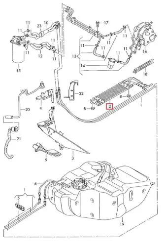 Масляный радиатор двигателя для AUDI VOLKSWAGEN OE: 1k0203491d
