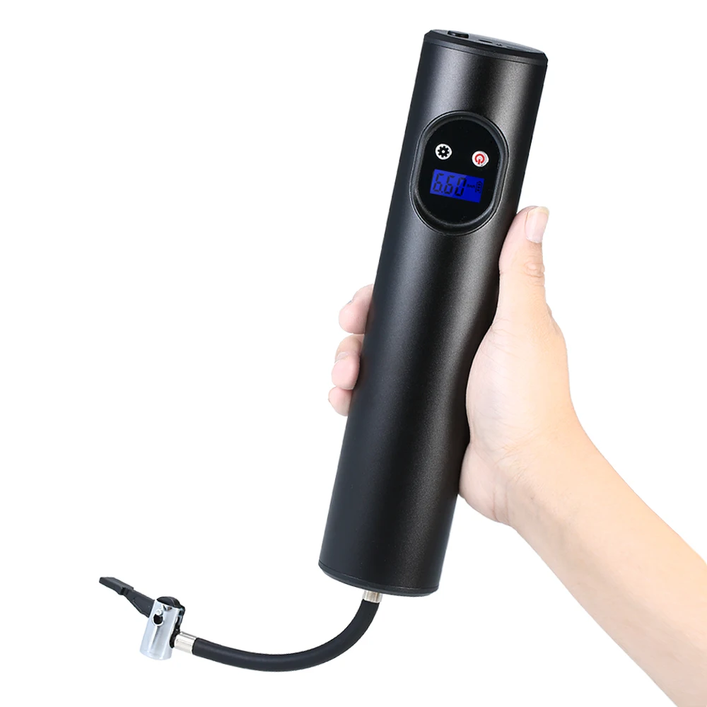 

Handheld Inflator Pump 12V Air Compressor Car Tyre Inflator Tire Pump 150PSI Electric Air Pump with LED Light for Ball Car Tire