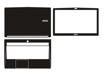 

Laptop Carbon Fiber Vinyl Skin Sticker Cover For MSI PX60 15.6"