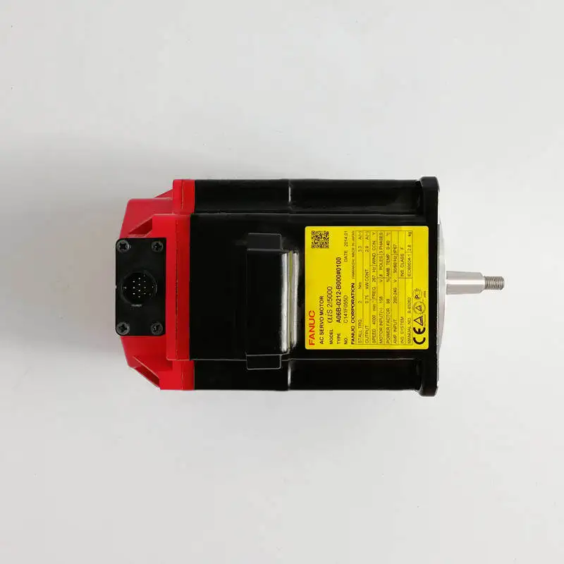 

A06B-0212-B000 Fanuc AC Servo Motor For CNC Machine Tested Ok A06B 0212 B000
