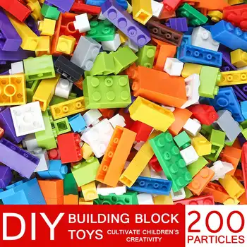 

200Pcs/Set Maze Ball Track Building Blocks ABS Funnel Slide Assemble Bricks Blocks Toys