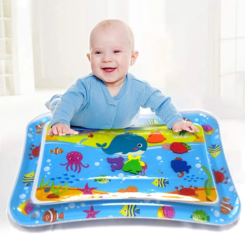 1PC Bébé Tapis D'eau Gonflable Tapis de Jeu Coussin Jouets d