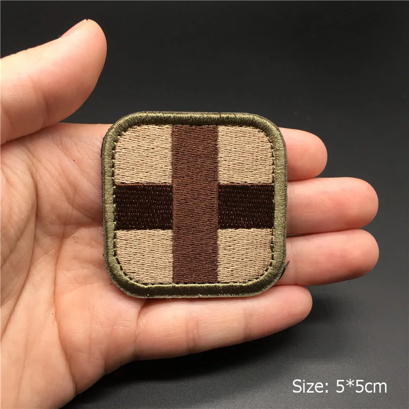 3D Tactical Patch Blood Type Group US ARMY Military Patches for Clothes Embroidered Badges Stickers on Backpack Stripes Applique