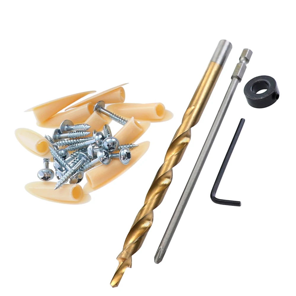 

4*9 *170mm Power Tools Oblique Hole Locator Joiners Set Kit Woodworking Angle Drill Tools