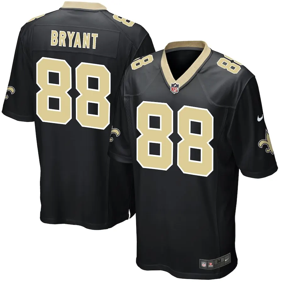 Мужской взрослый Орлеан высокого качества Saints Dez Bryant Джерси