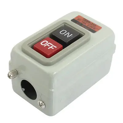 

TBSN-315 3 Poles 15A 2.2KW Latching On/off Switch Control Push Button Switch