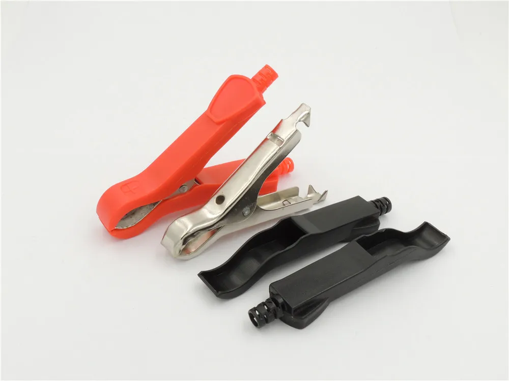 

Nickel Plating Battery Terminal 3A 90mm Alligator battery clip Crocodile Clamp Clip