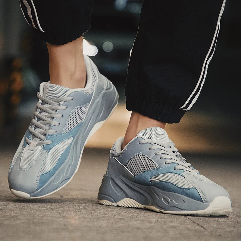 

2019 New Style Autumn Korean-style Trend MEN'S SHOES Versatile Sports Casual Board Shoes Men INS Dad Online Celebrity Trendy Sho