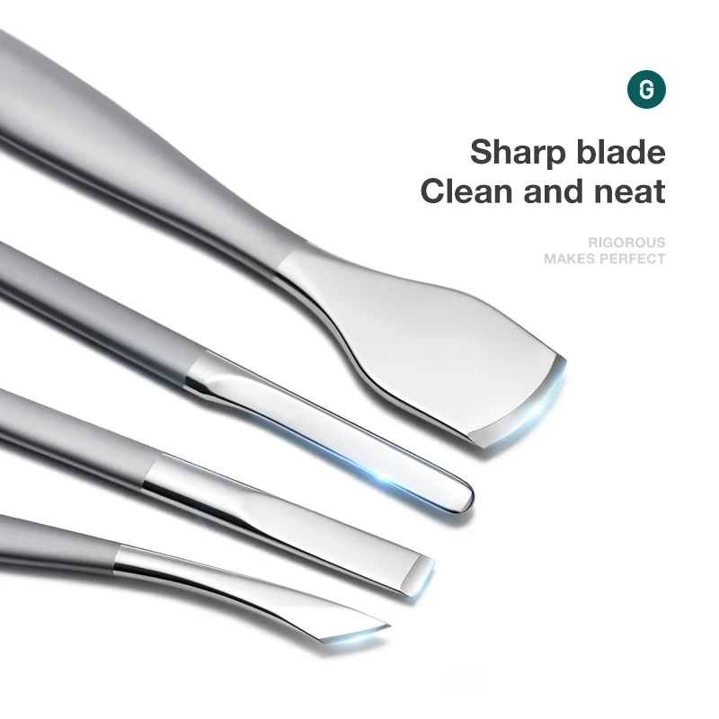 MR.GREEN Pedicure Knife Set Professional Ingrown Toenail Foot Care Tools Stainless Steel Nail Nippers Clipper Remover Kit 6