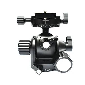 

BUDDISMAN CGH-PRO Geared Head for Gitozo Manfrotto benno tripod for panoramic shooting studio photography Quick Release Plate