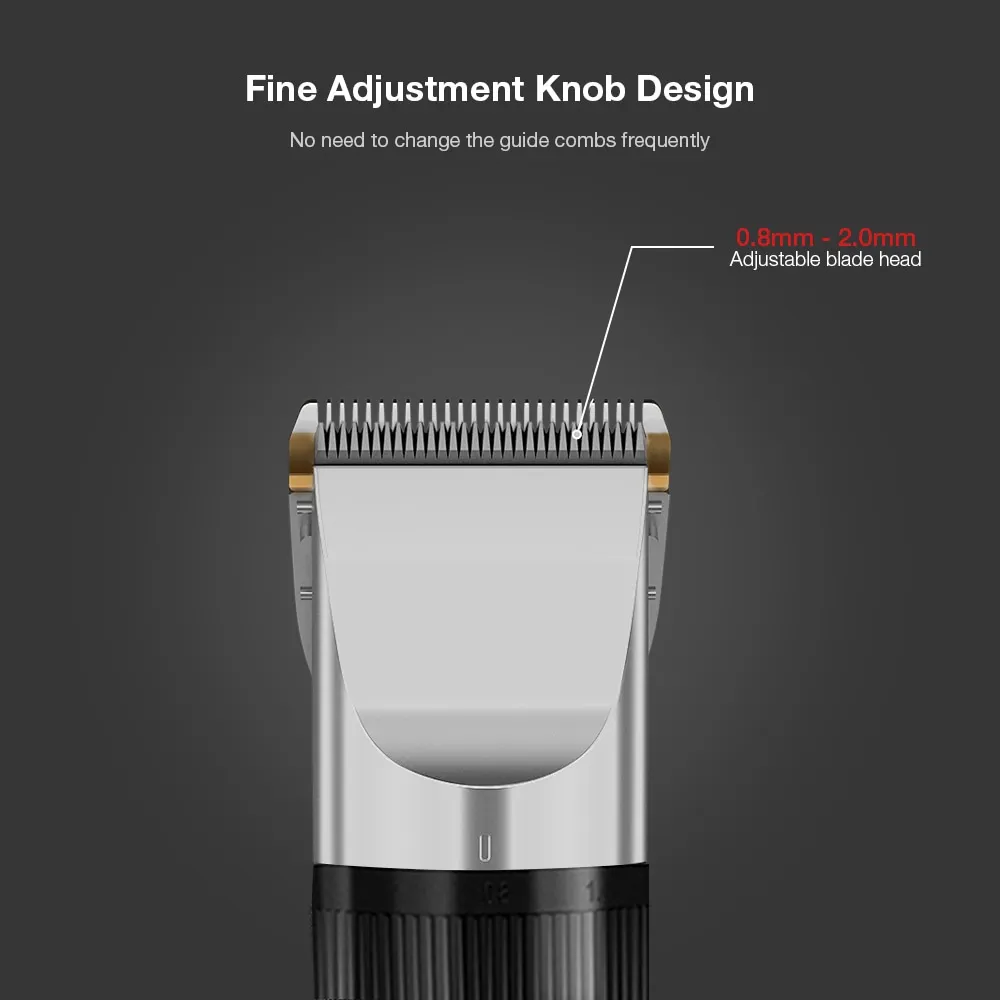 ENCHEN Sharp EC-712 Men's Electric Hair Trimmer USB Rechargeable Hair Clipper Hair Cutter for Men Adult Razor (2)