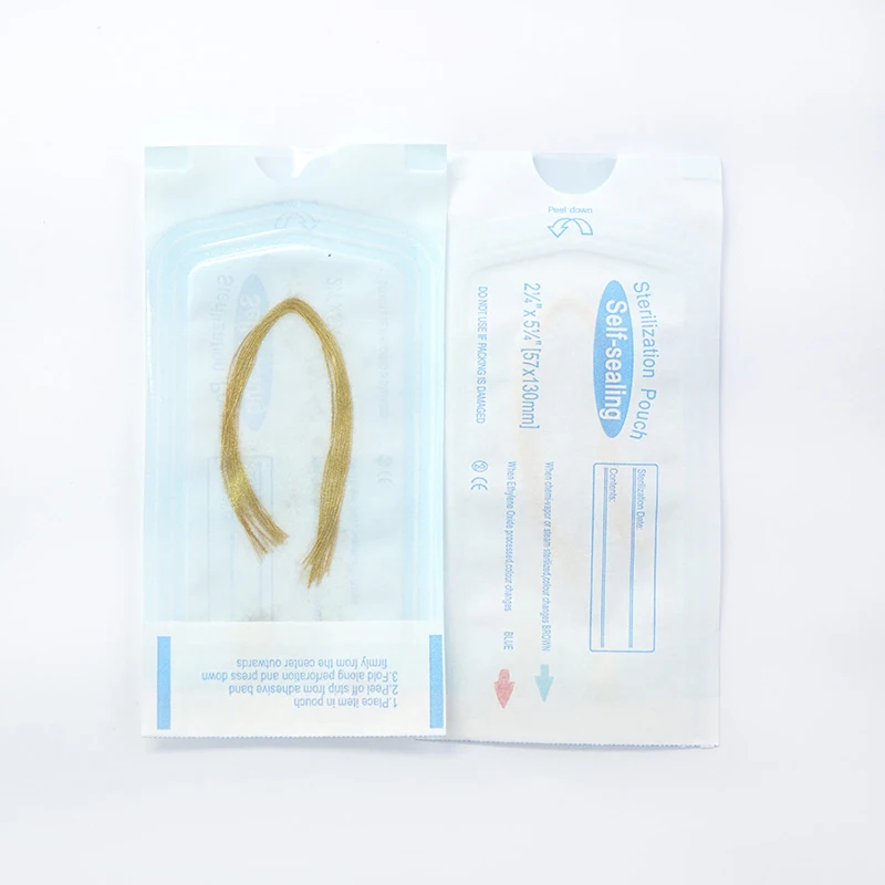 50Bags 12 Lines Gold Carved Protein Line Enhances Facial Firming And Improves Relaxation And Fades Fine Lines Crow's Feet